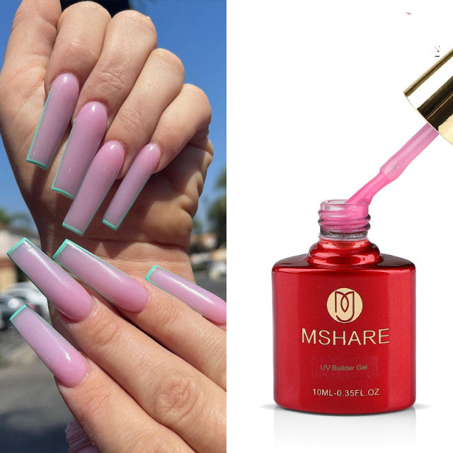Milchweisses Nagelverlängerungsgel zum Modellieren – Bild 7 | LuxeStyle