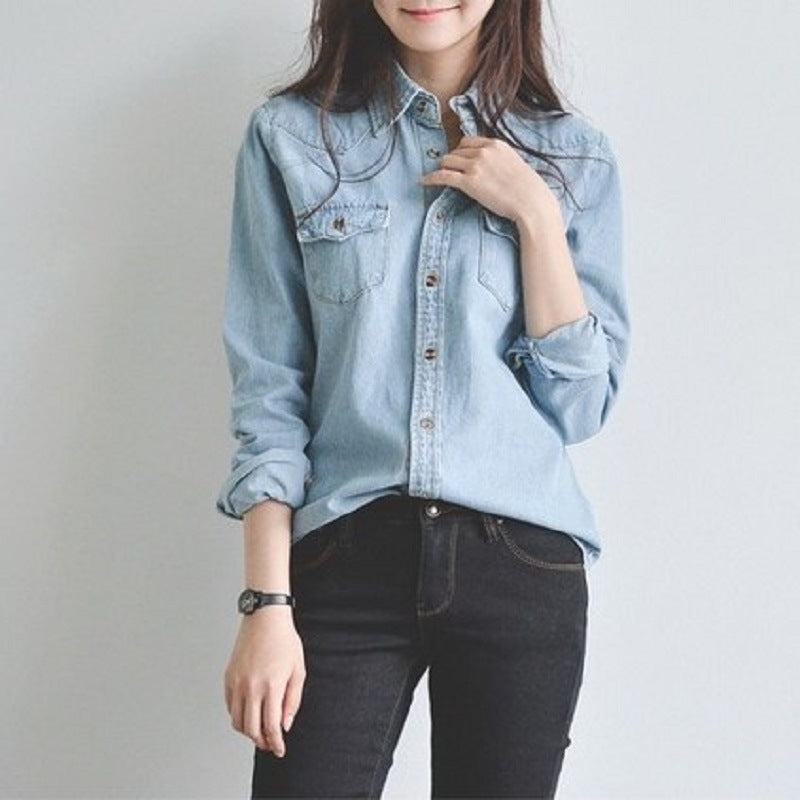 Vielseitiges Denim-Hemd für Damen