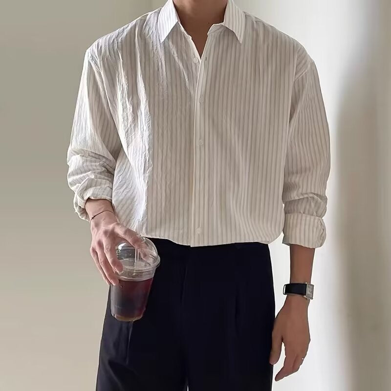 Kurze, weisse Polohemd – Bild 6 | LuxeStyle