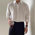 Kurze, weisse Polohemd – Bild 6 | LuxeStyle