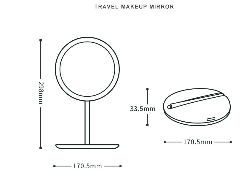 LED Faltspiegel für Make-up – Bild 5 | LuxeStyle