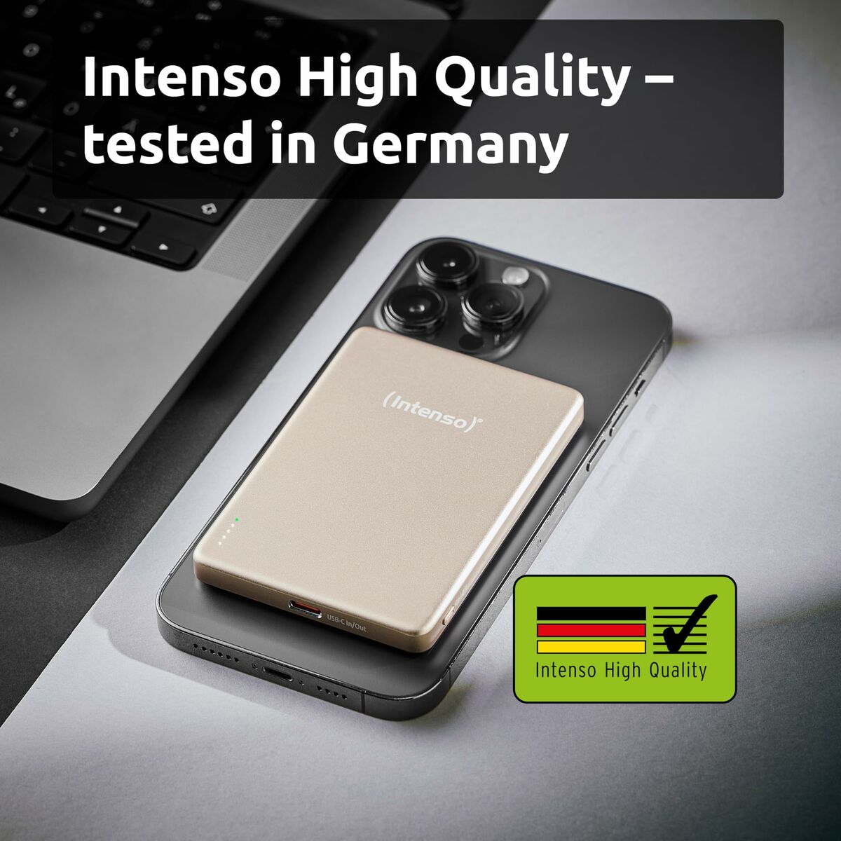 Powerbank INTENSO MW5000 MagSafe 5000 mAh Champagner