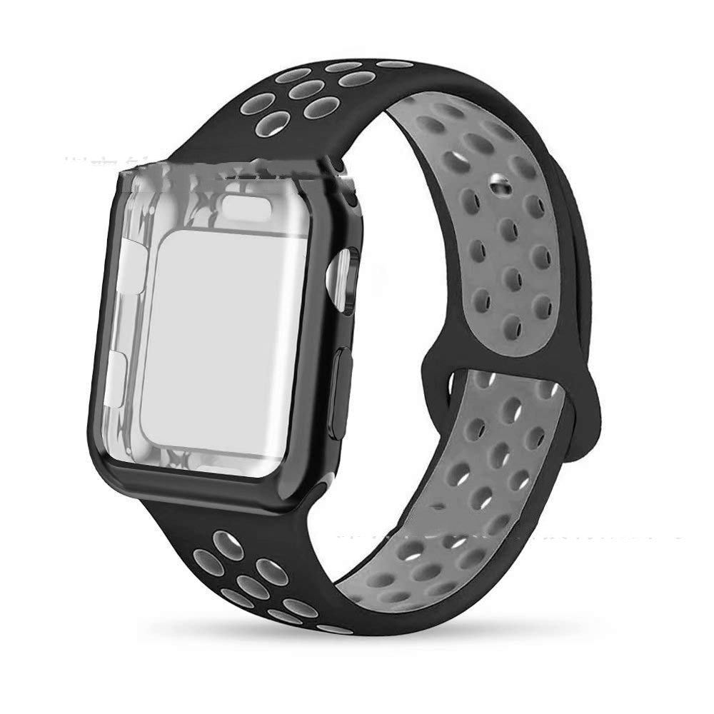 Atmungsaktives Silikon-Uhrenarmband für iWatch – Bild 2 | LuxeStyle