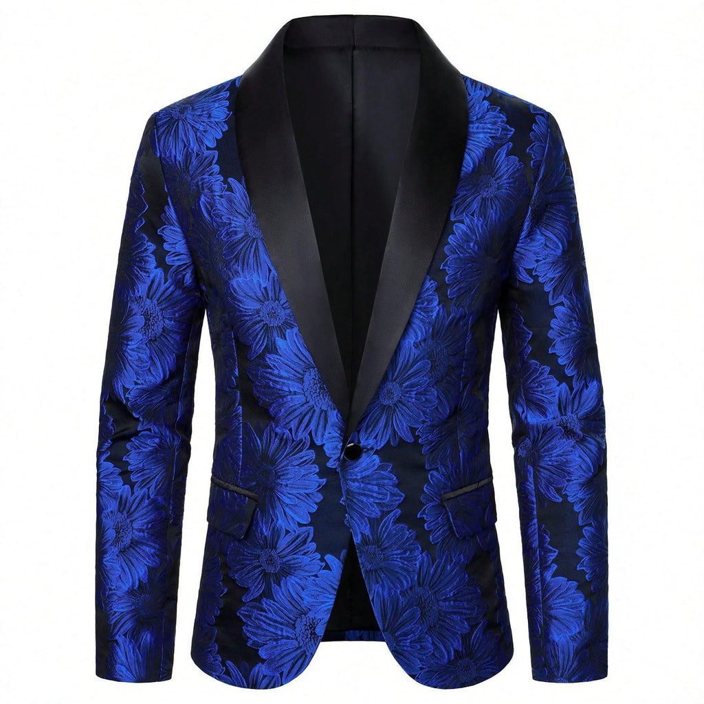 Herren Anzug, Dunkelblau, Slim Fit