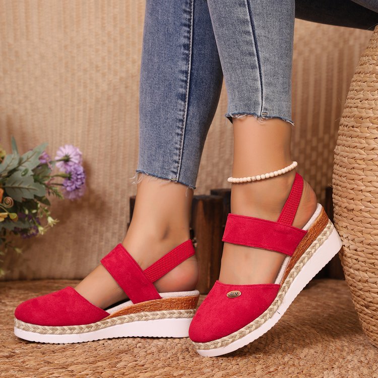 Keilsandalen mit Hanfseil und Gummiband – Bild 13 | LuxeStyle