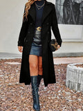 Langärmliger, doppelt-reiteriger Trenchcoat – Bild 14 | LuxeStyle