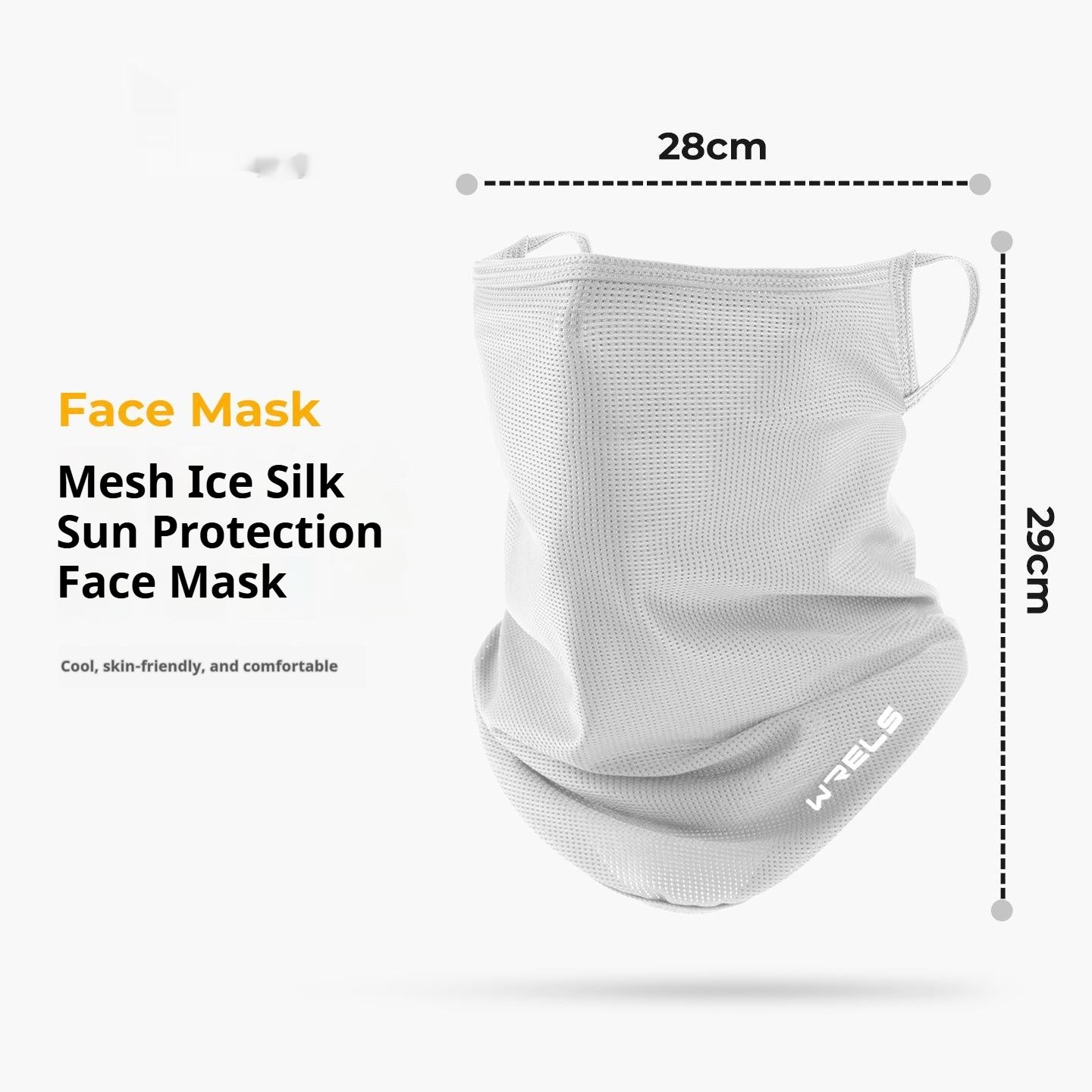 Atmungsaktive Gesichtsmaske – Schutz vor Sonne und Staub