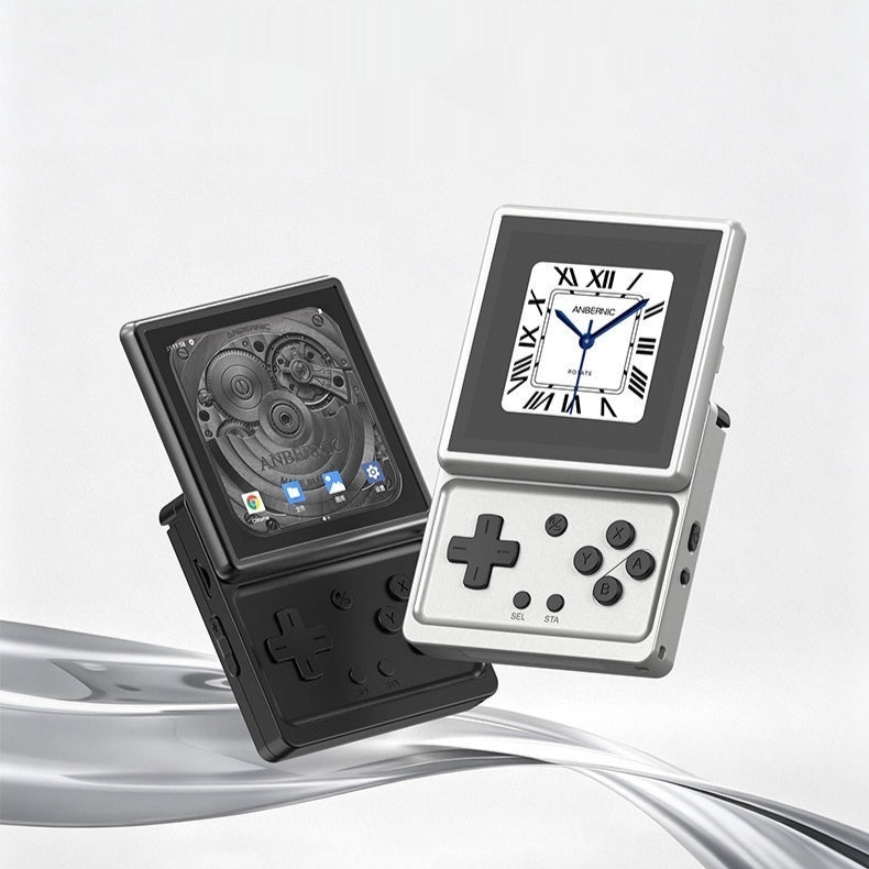 Handheld mit drehbarem Bildschirm
