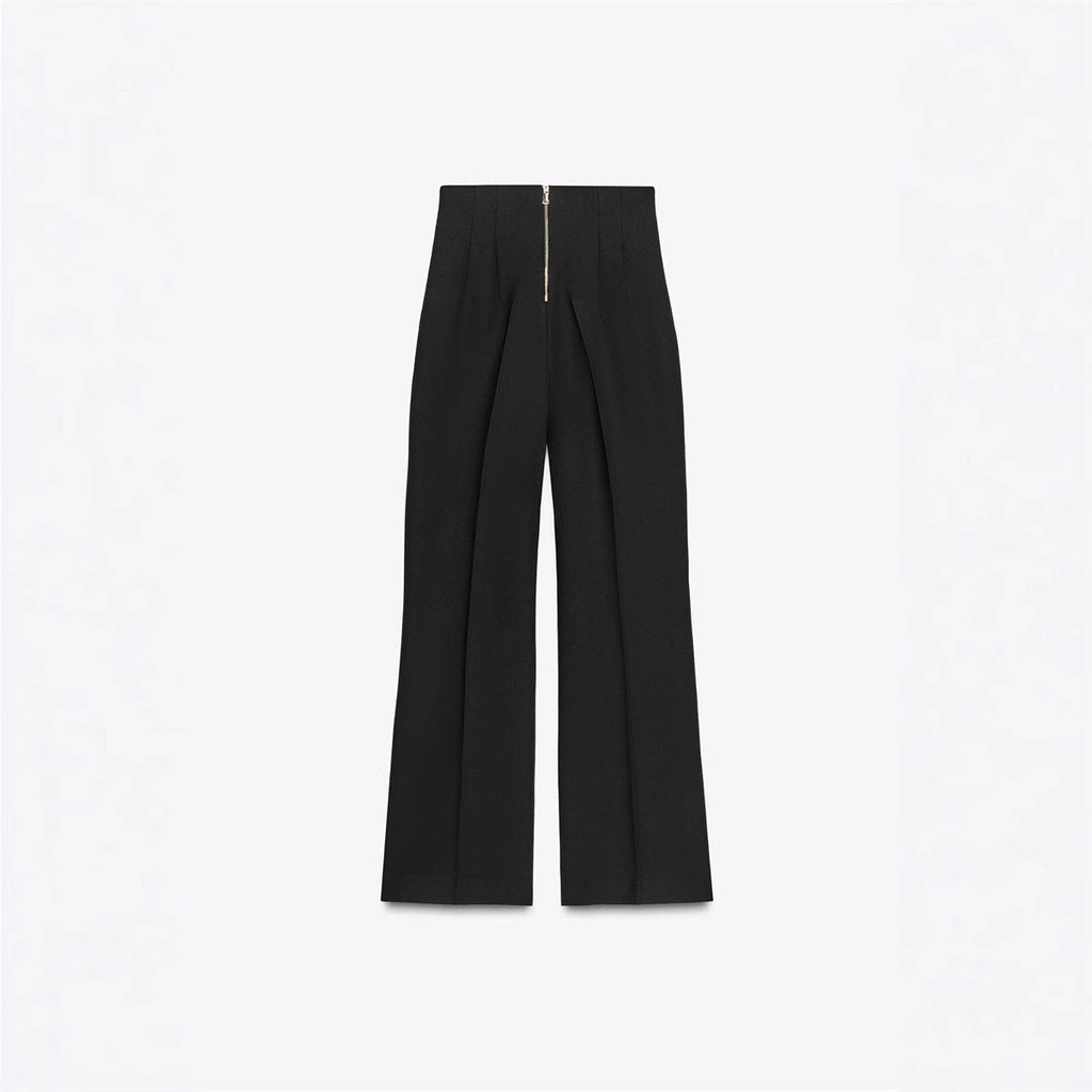 Retro-Hosen mit Zip-Detail