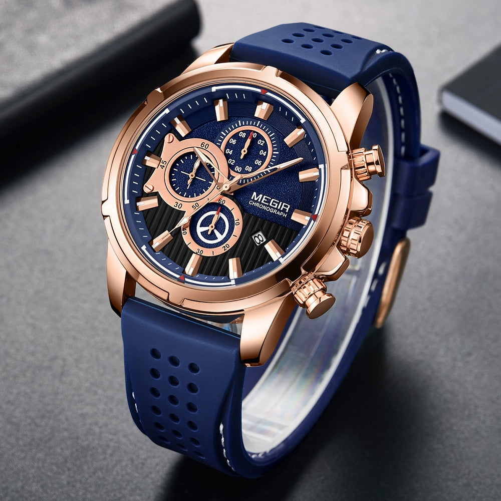 Silikon Sportuhr für Herren | LuxeStyle