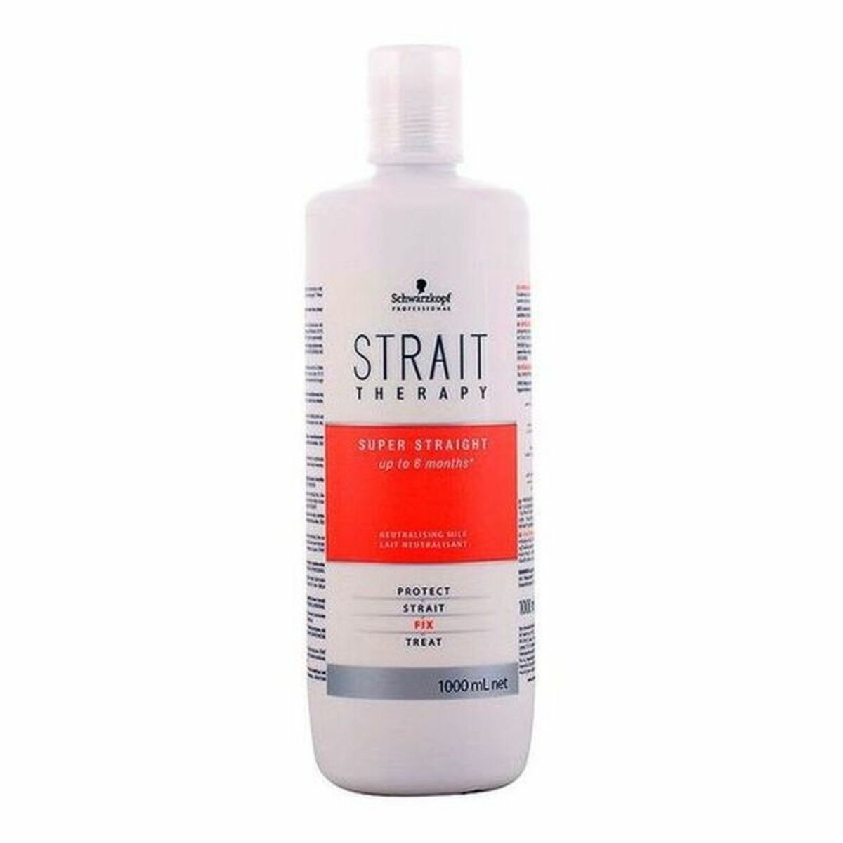 Glättende und straffende Lotion Schwarzkopf Strait Styling Therapy 1 L