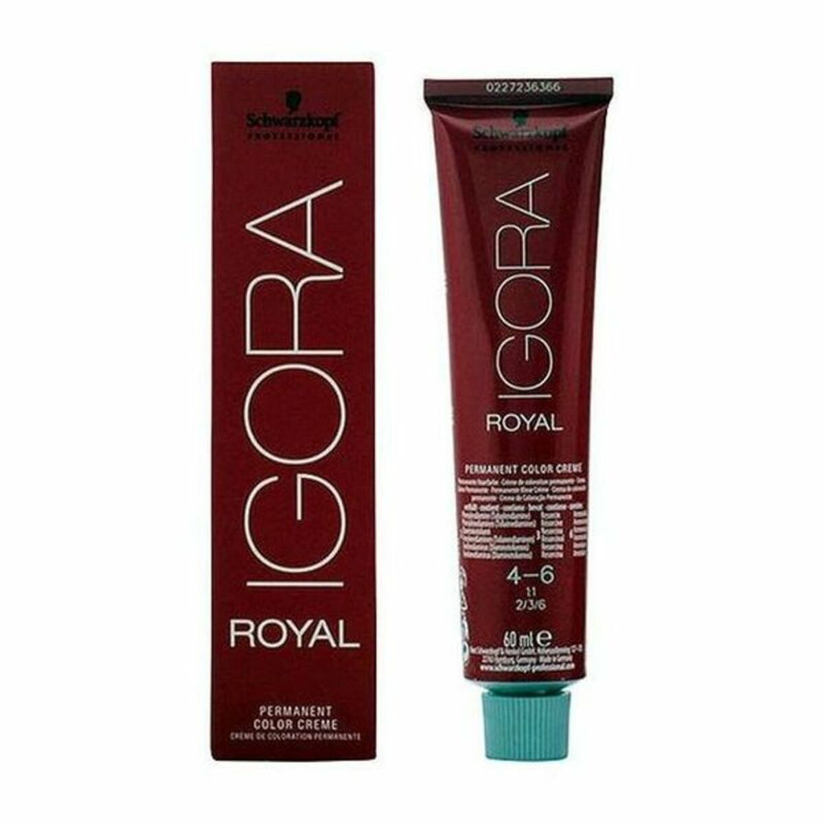 Dauerfärbung Schwarzkopf Igora Royal Nº 4-6 60 ml