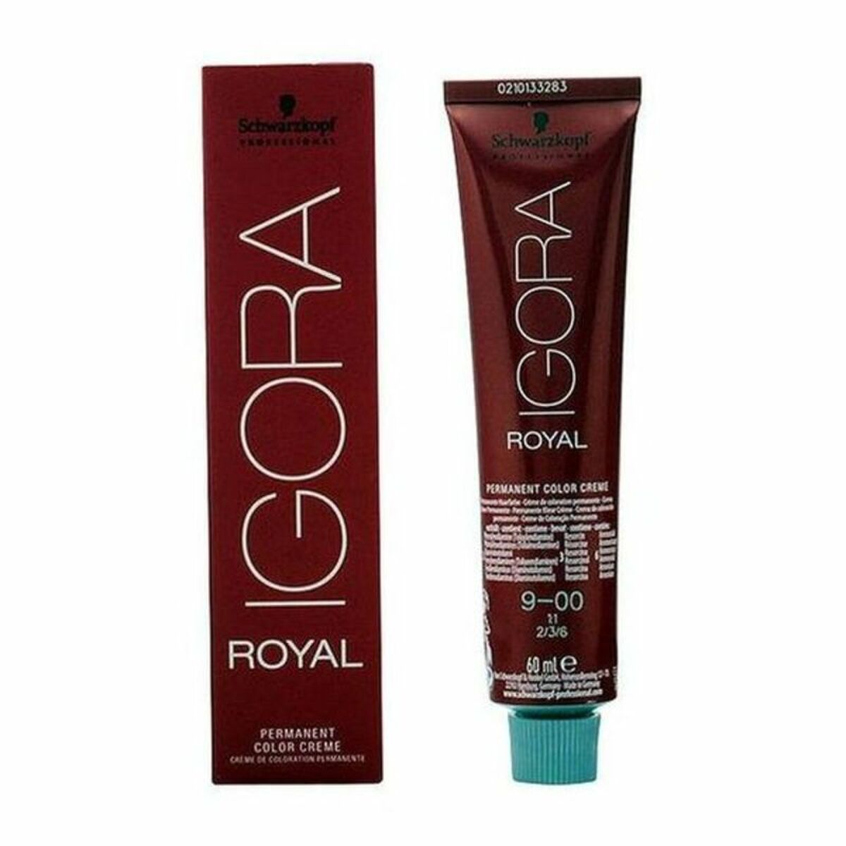 Dauerfärbung Schwarzkopf Igora Royal Nº 9-00 60 ml