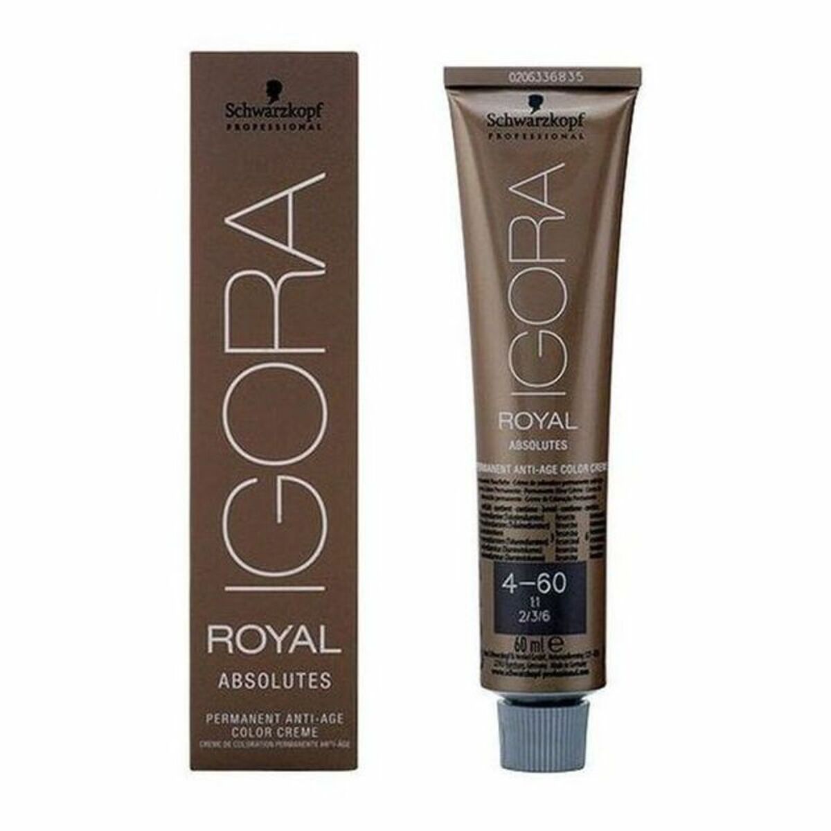 Antiaging Dauerfärbung Schwarzkopf 4.04579E+12 Nº 4-60 60 ml