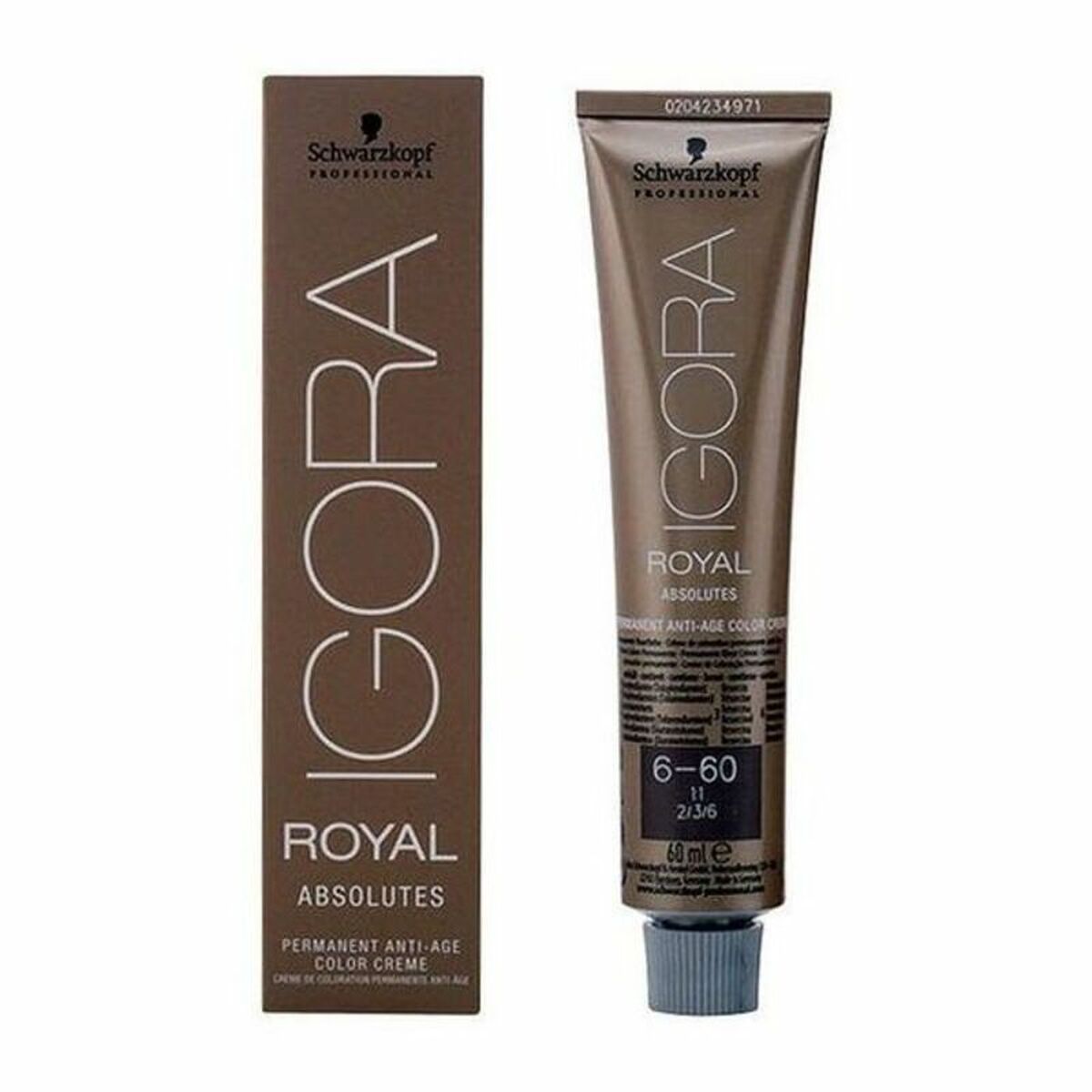 Antiaging Dauerfärbung Schwarzkopf Nº 6-60 60 ml