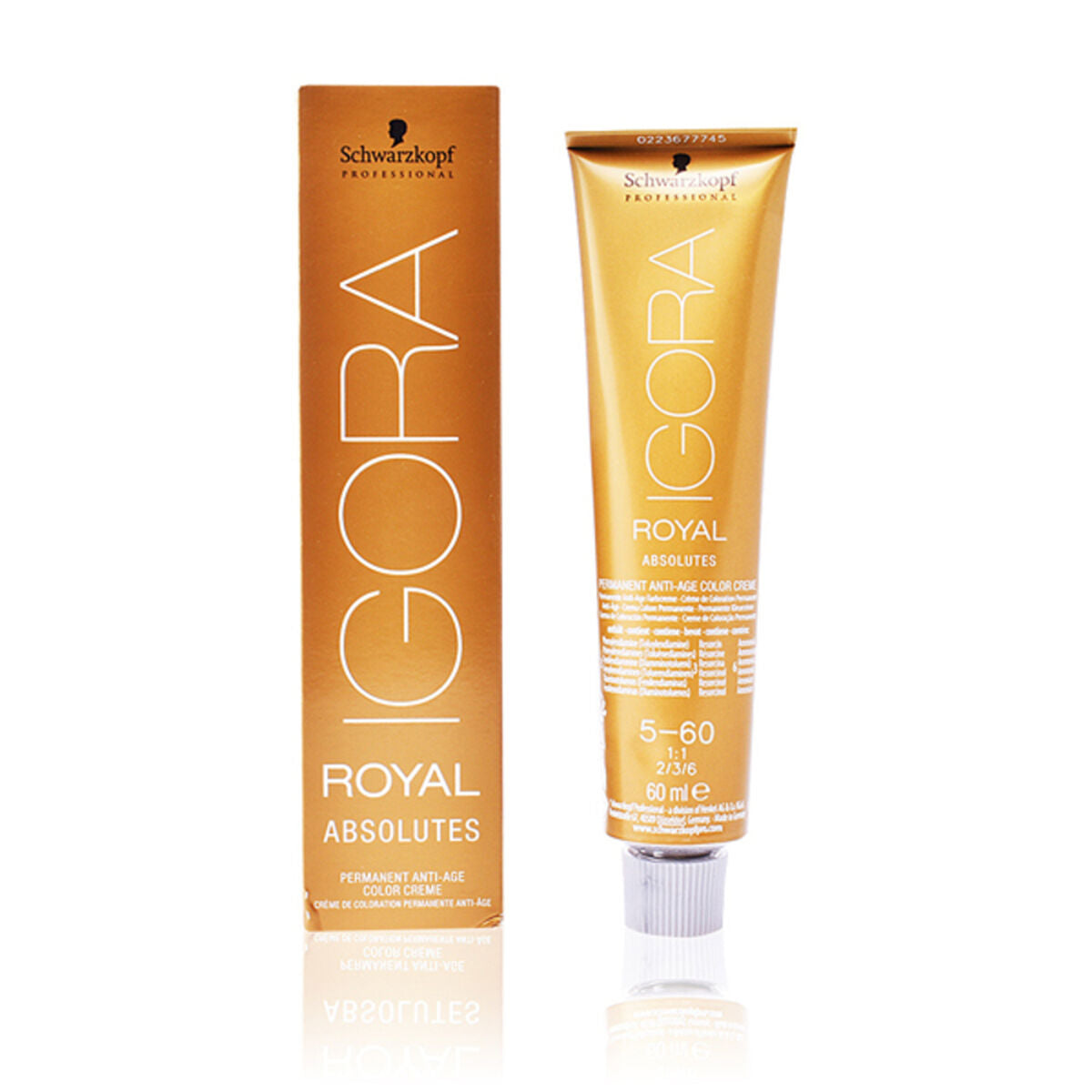 Antiaging Färbungsgel Schwarzkopf Igora Royal Absolutes Nº 5-60 60 ml