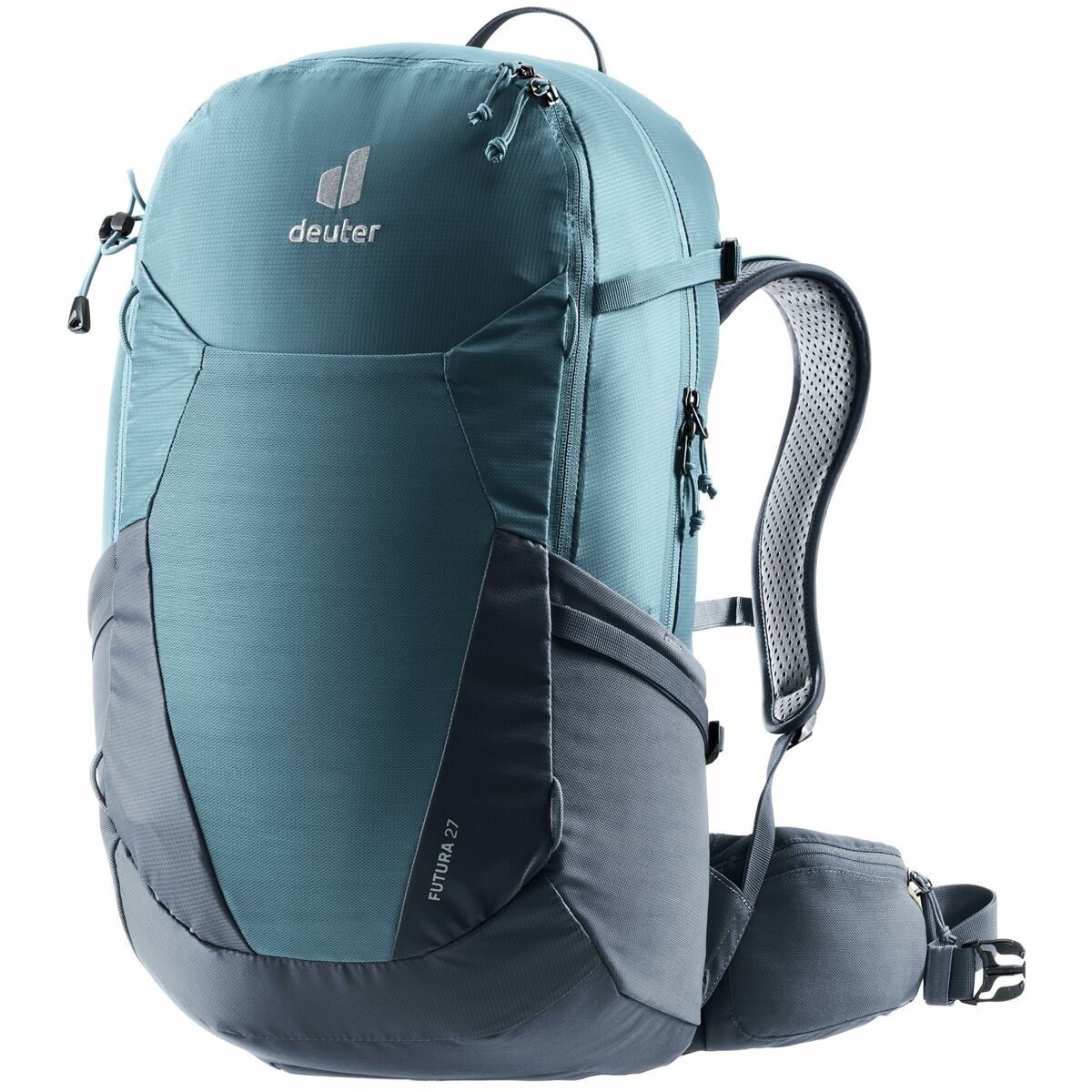 Blauer Wanderrucksack 27L – Perfekt belüftet für jede Tour