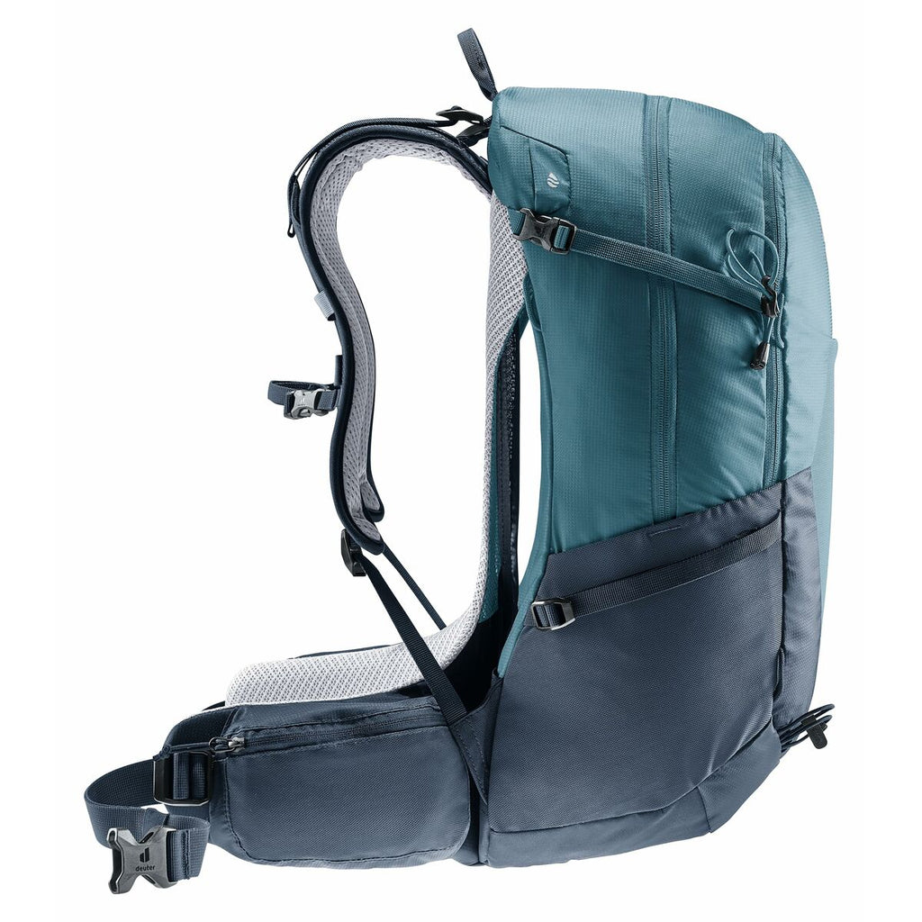 Blauer Wanderrucksack 27L – Perfekt belüftet für jede Tour