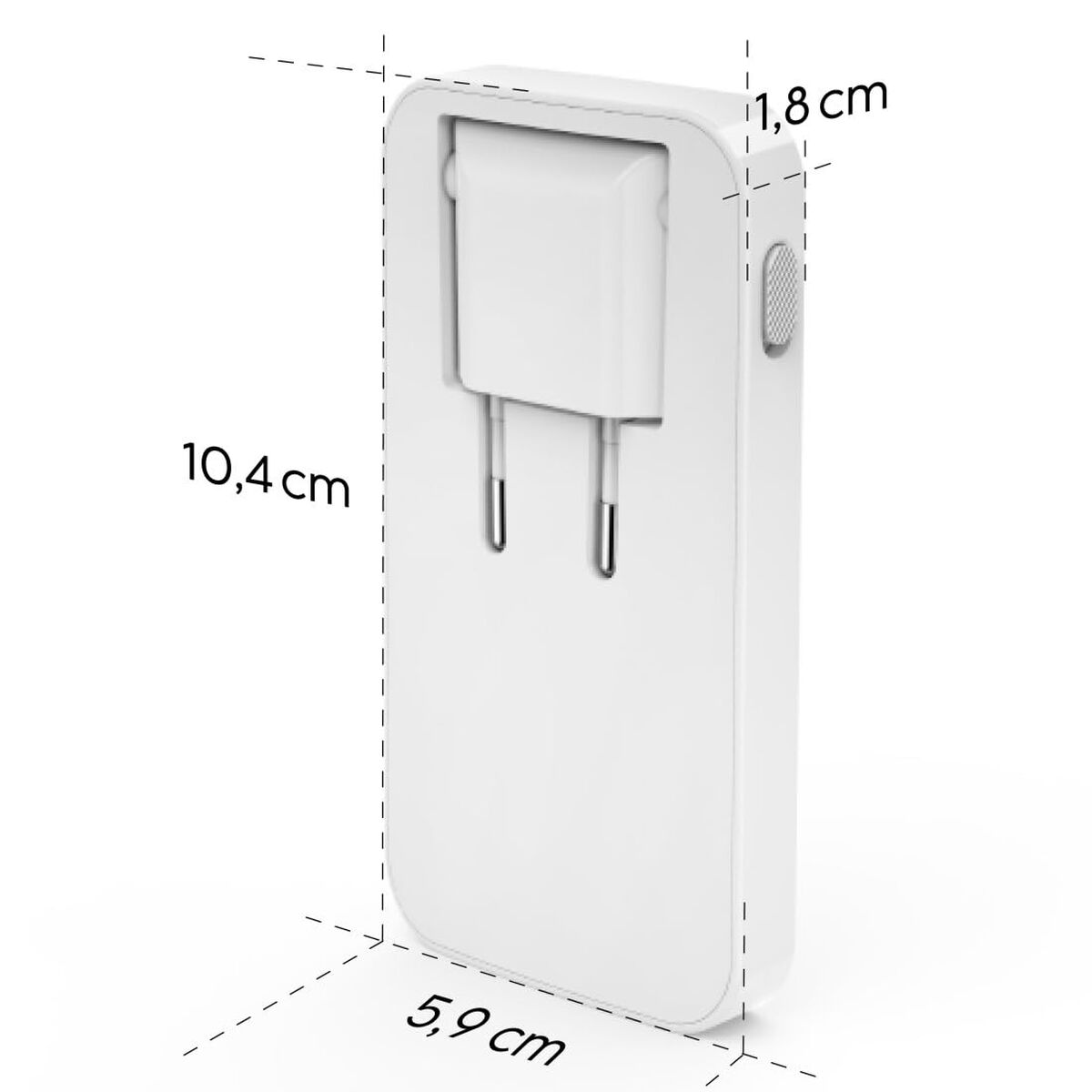 Wandladegerät Hama Weiß 65 W