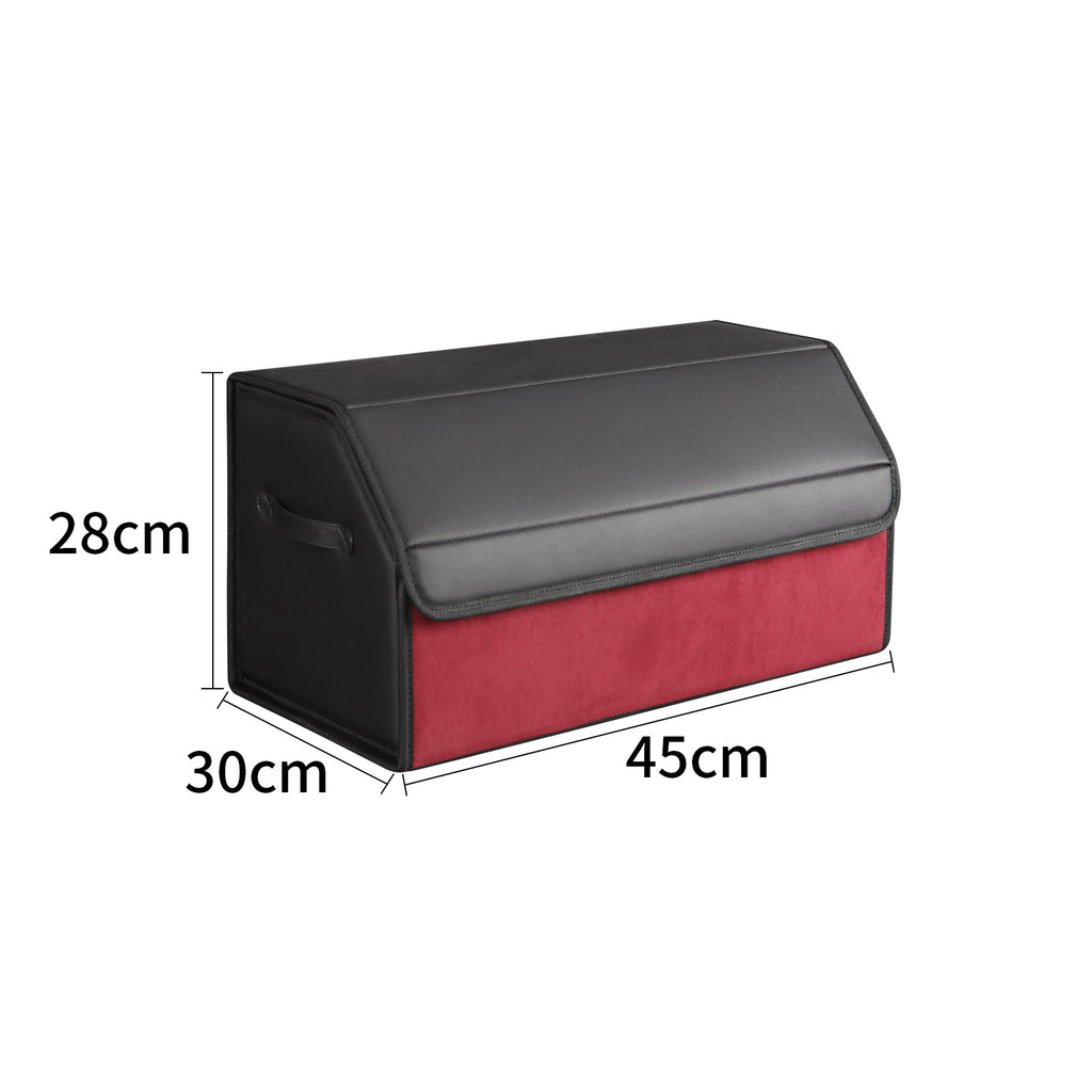 Aufbewahrungsbox aus Suede