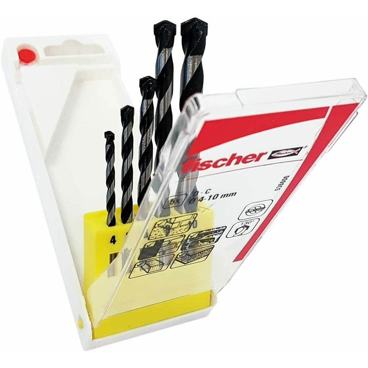 5er Bohrer-Set für präzise Löcher in vielen Materialien