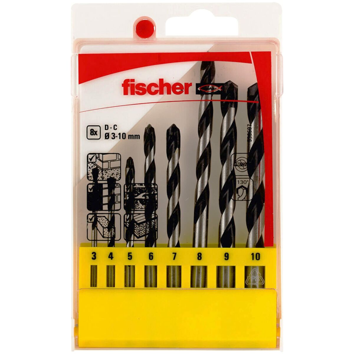 8er Bohrer-Set für zuverlässige Bohrungen