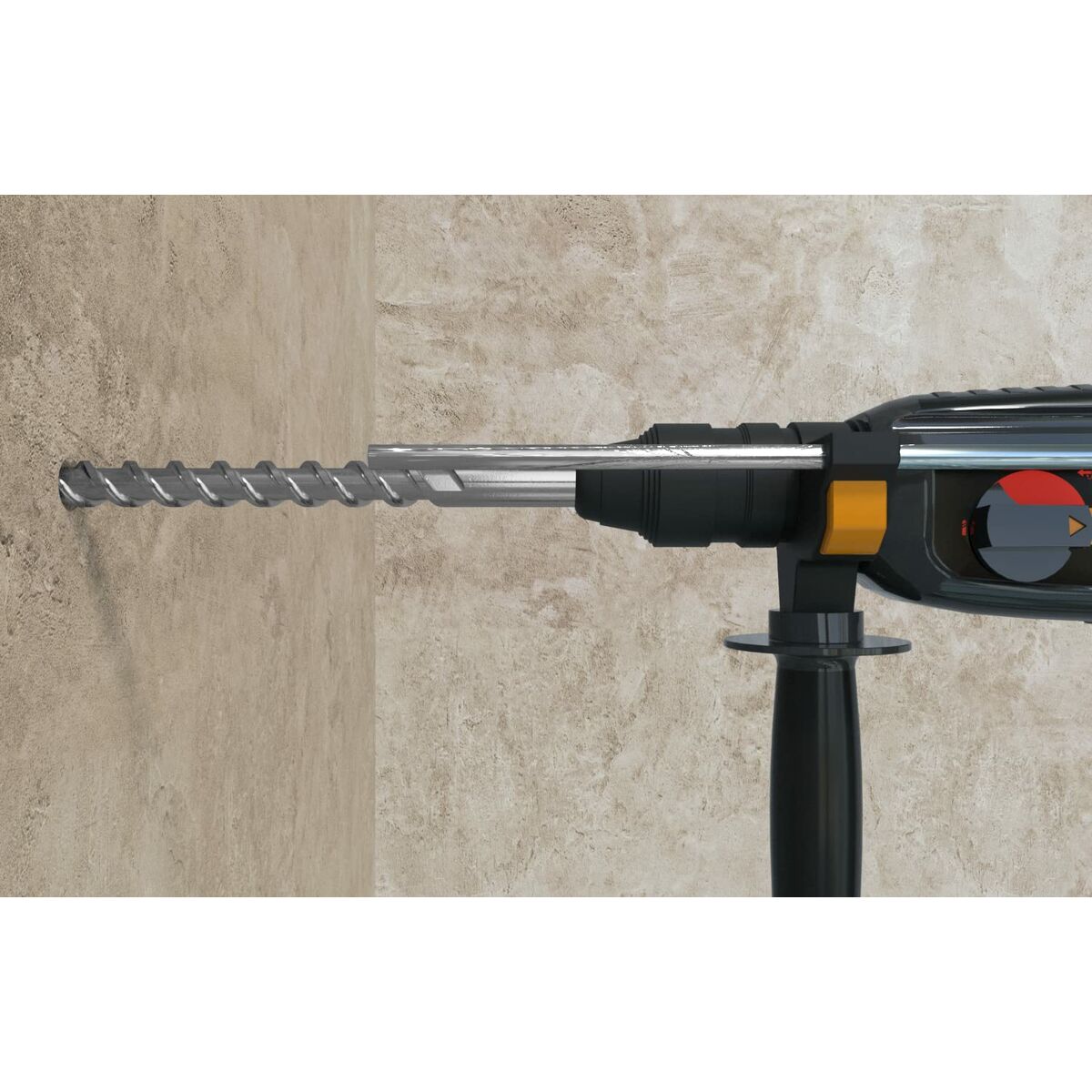 SDS Plus Bohrer für Edelstahl & Stahl – langlebig – Ansicht 4