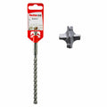 Satz Bohrer Fischer Quattric II SDS Plus Stahl 6 x 215 mm