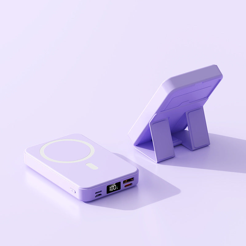 Magnetische kabellose Powerbank mit Halterung