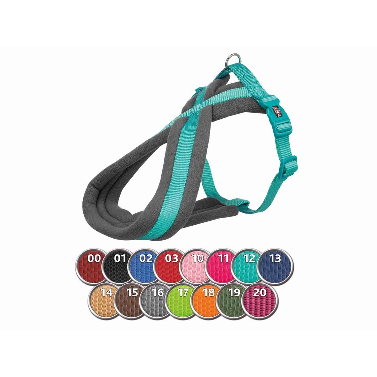 Hundegeschirr Trixie Confort New Premium grün
