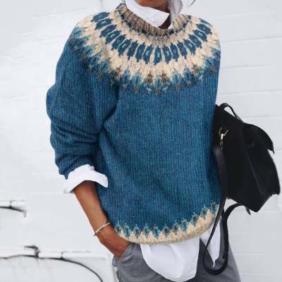 Damen Weihnachts-Sweatshirt mit 3D-Print