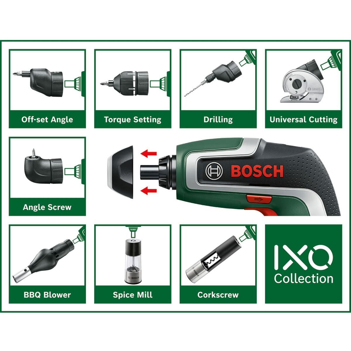 Elektrischer Schraubendreher BOSCH IXO 7