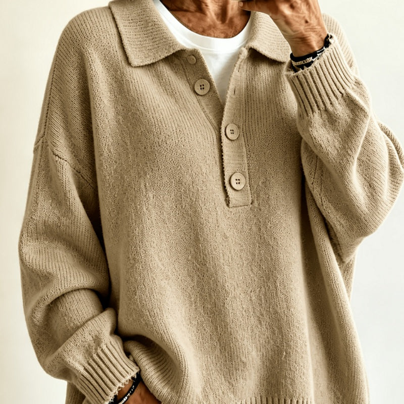 Damen Pullover Cardigan