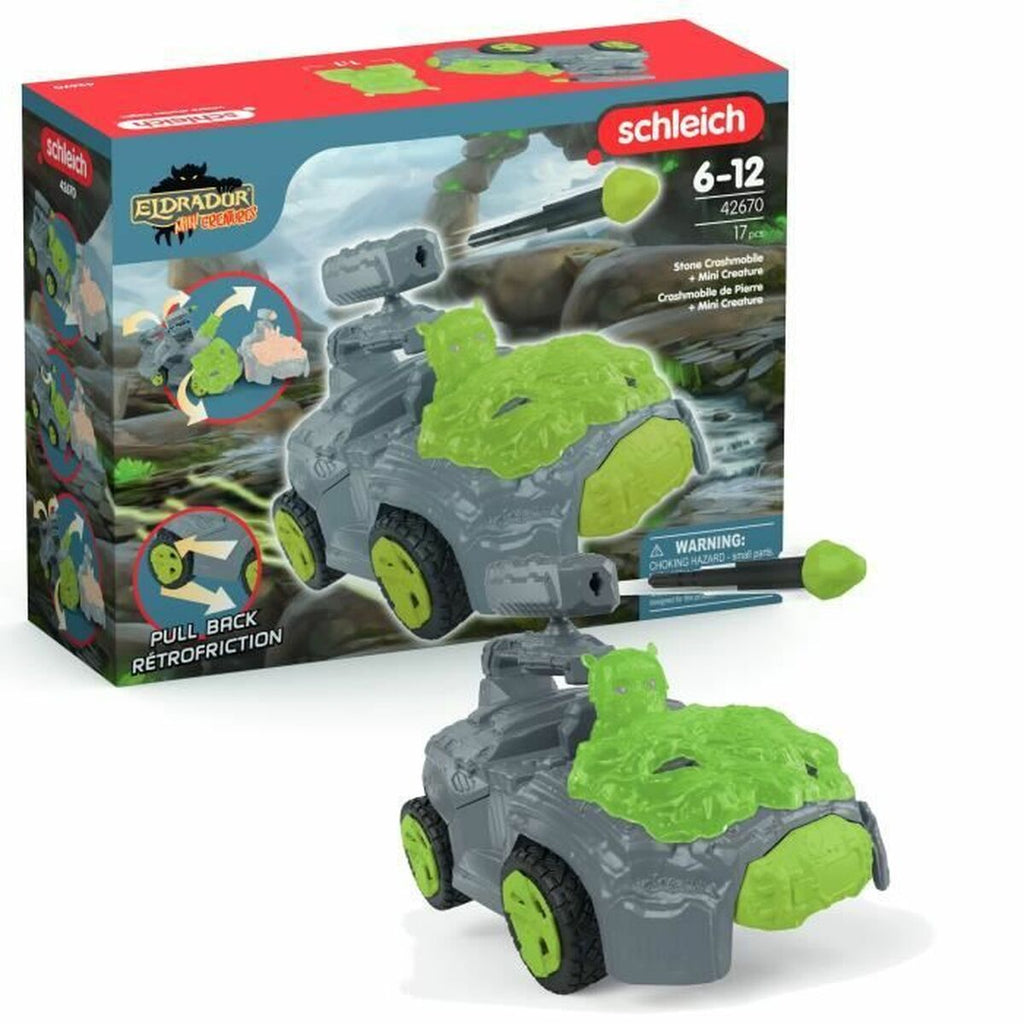 Spielset «Schleich» Pierres Crashmobile (17-teilig)