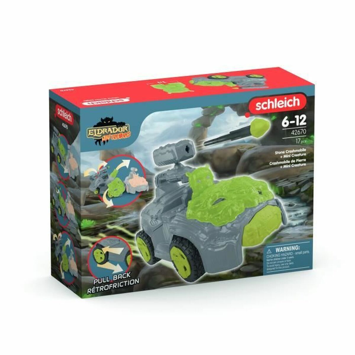 Spielset «Schleich» Pierres Crashmobile (17-teilig)