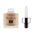 Fluid Makeup Basis Catrice Hd Liquid Coverage Foundation Nº 050-rosy a