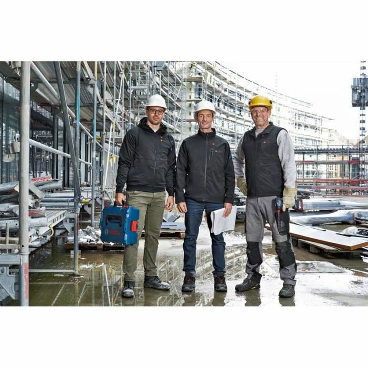 Arbeitsjacke BOSCH GHH 12 Schwarz 2XL (XXL)