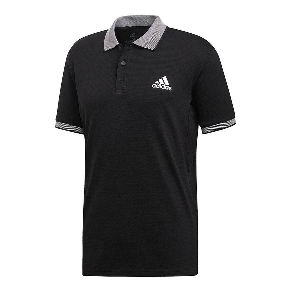 Herren Kurzarm-Poloshirt Adidas CLUB SOLID POLO DX1806 Schwarz – LuxeStyle Schweiz
