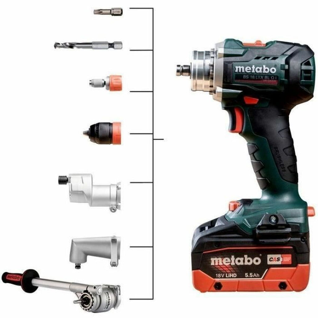 Elektrischer Schraubendreher Metabo BS 18 LTX BL QI