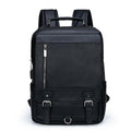 USB-Lederrucksack für Herren – Bild 2 | LuxeStyle