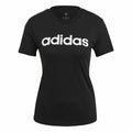 Damen-T-Shirt «Adidas» Lin Schwarz