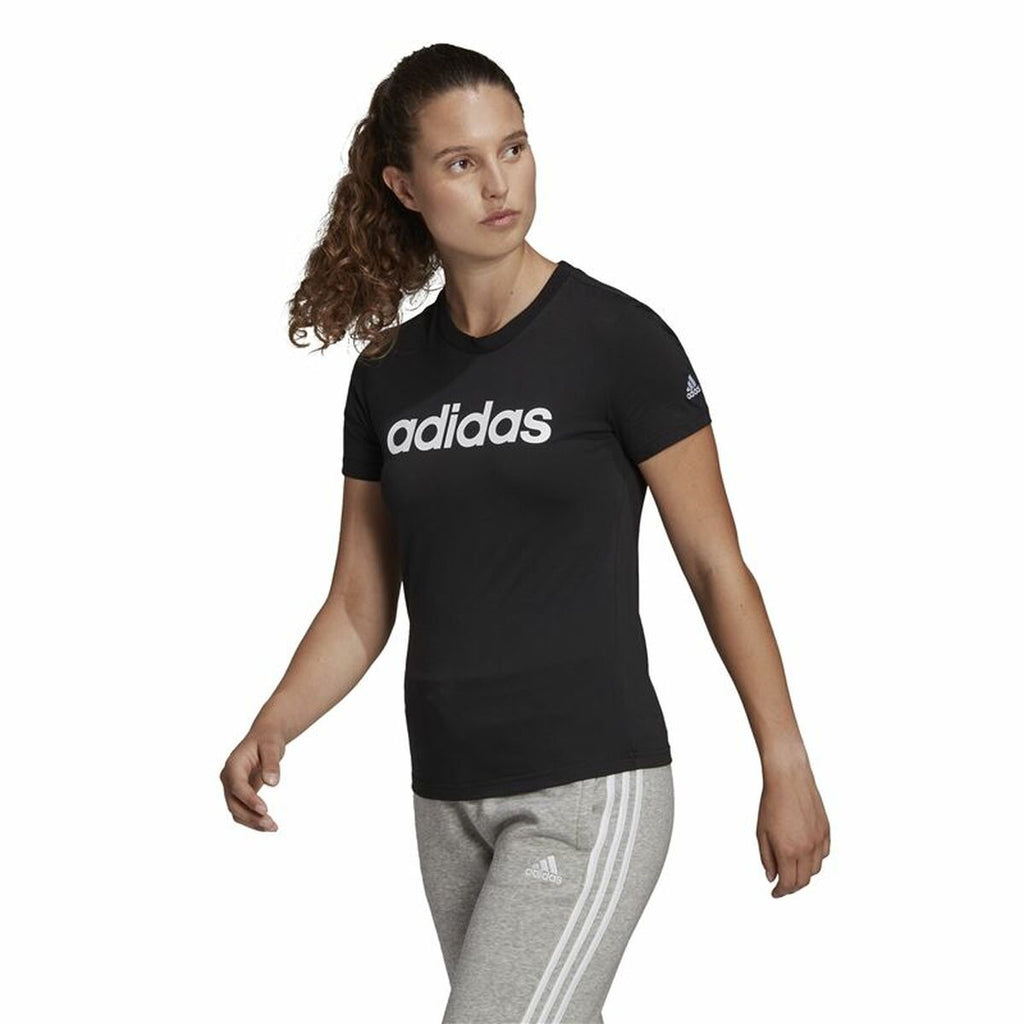 Damen-T-Shirt «Adidas» Lin Schwarz