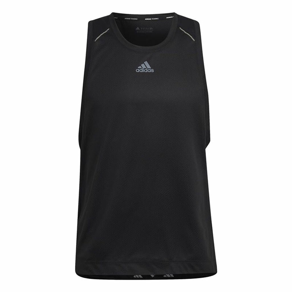 Ärmelloses Herren-T-Shirt Adidas HIIT Spin Training Schwarz – LuxeStyle Schweiz