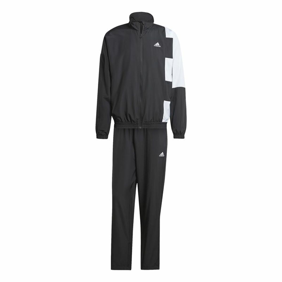 Trainingsanzug «Adidas Colorblock» · Schwarz · Herren