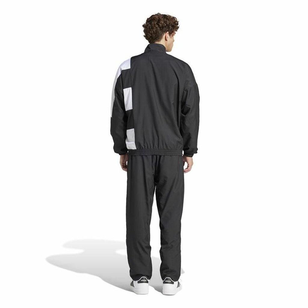 Trainingsanzug «Adidas Colorblock» · Schwarz · Herren