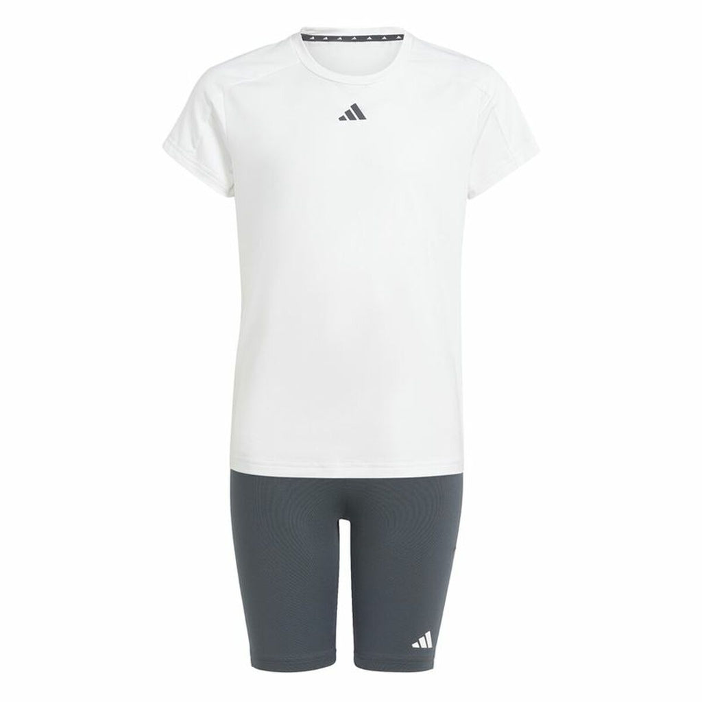 Trainingsanzug «Adidas Essentials» · Weiß · Damen