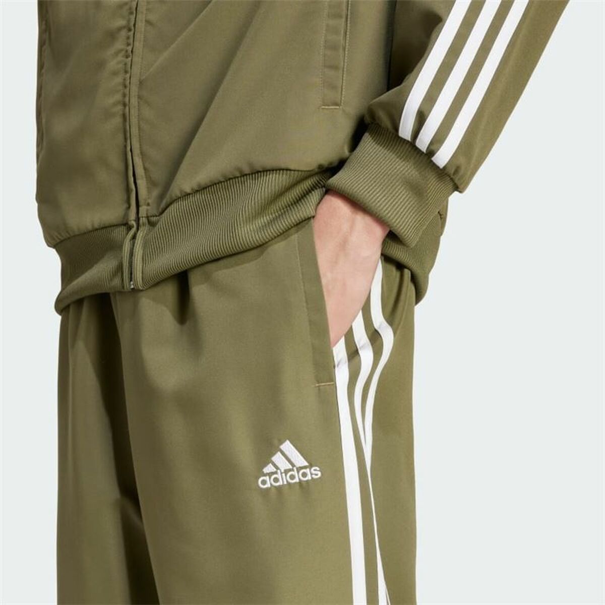 Trainingsanzug «Adidas Basic» · Grün · Herren