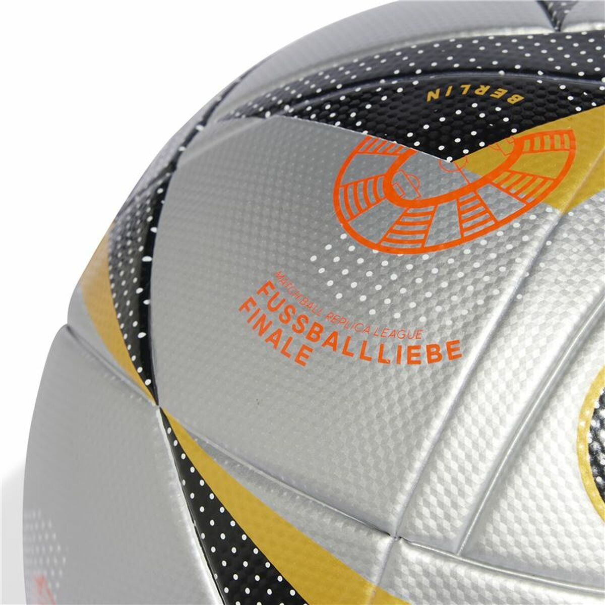 Fussball Adidas Euro24 Lge Final Grau Größe 5