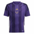 Fußballtrikot T-Shirt Adidas Messi Training Lila