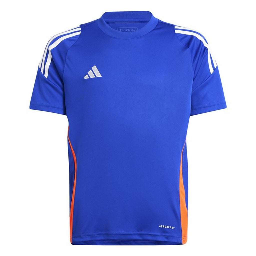 Fußballtrikot T-Shirt Adidas Tiro24 Blau